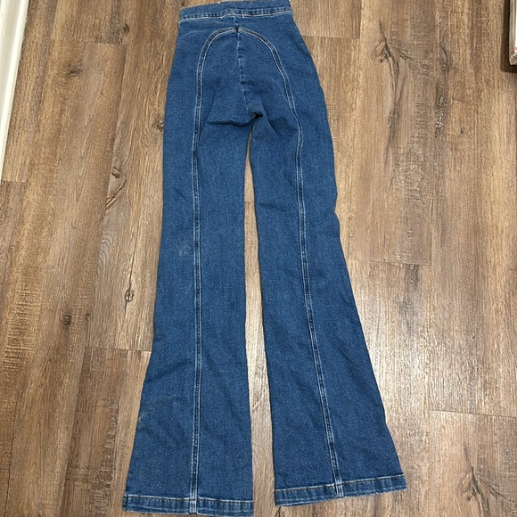 NWT REVICE Denim Rollergirl Flare Jeans size 23 - Picture 4 of 4